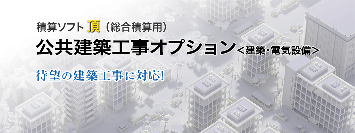 公共建築工事オプション